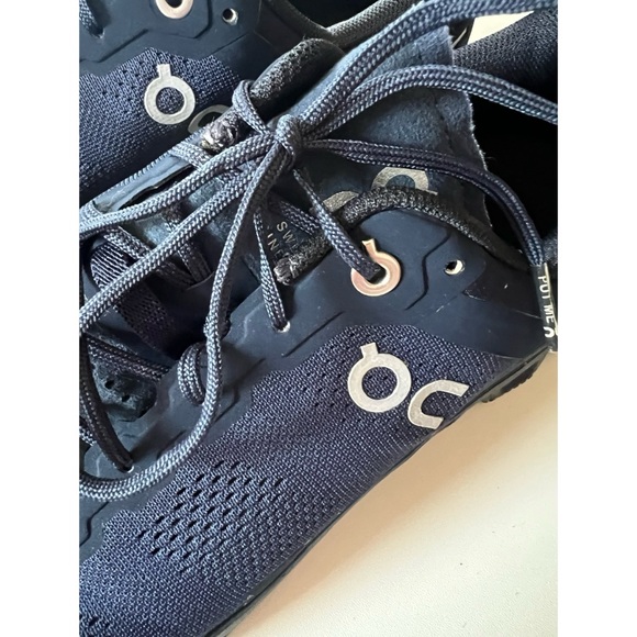 On Cloudventure Trail Running Navy Blue Shoes 11 - Picture 4 of 16